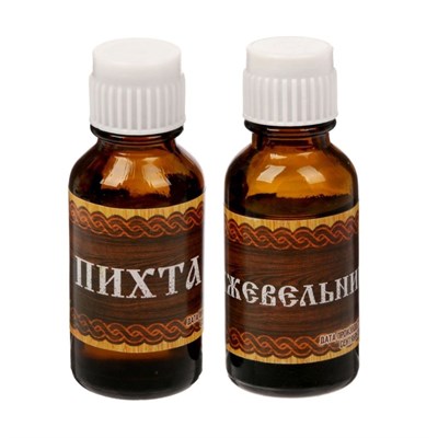 Набор банный "100% мужик" шапка с вышивкой, 2 аромамасла - фото 2064719