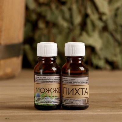 Набор банный "100% мужик" шапка с вышивкой, 2 аромамасла - фото 2064725