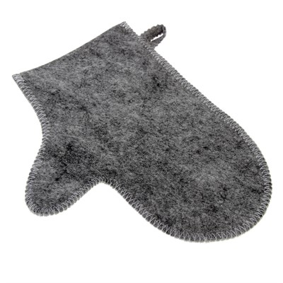 Набор банный портфель 5 предметов серый, без вышивки, первый сорт - фото 2064758