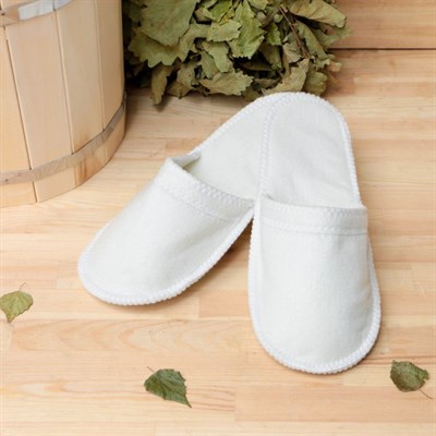 Набор банный портфель 5 предметов "ДОБРОПАРОВЪ", белый с черной вышивкой - фото 2064773