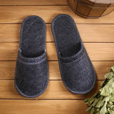 Набор банный портфель 5 предметов "100% мужик", серый - фото 2064857