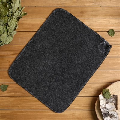 Набор банный портфель 5 предметов "100% мужик", серый - фото 2064858