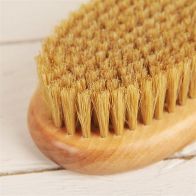 Подарочный набор: скраб грейп, крем помело, щетка для массажа щетина натуральная. - фото 2064979