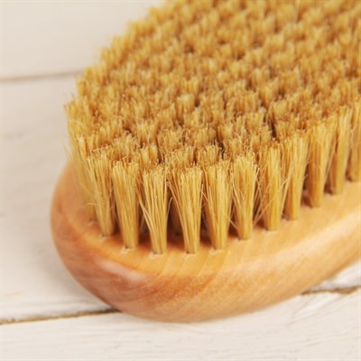 Подарочный набор: скраб шоколад, крем помело, щетка для массажа щетина натуральная. - фото 2064985