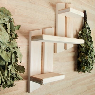 Полка "Ступенька" 11×45×64см, липа "Добропаровъ" - фото 2065067