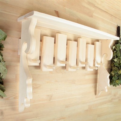 Вешалка "Добропаровъ" 7 крючков - фото 2065082