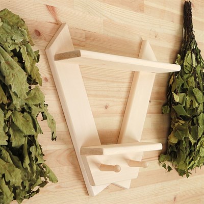 Полка-вешалка «Зайчик» 35х37х8см - фото 2065098