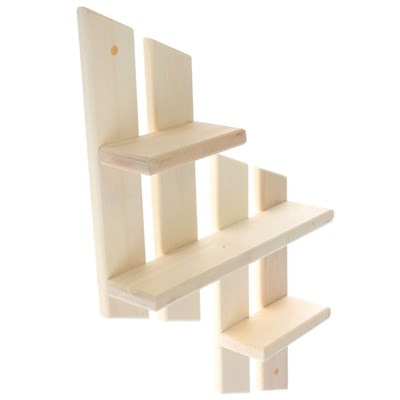 Полка "Ступенька" 11×45×64 см, липа ПРОМО - фото 2065134