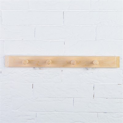 Вешалка 4 крючка, липа "Добропаровъ" - фото 2065208