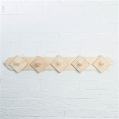 Вешалка 5 крючков, липа "Добропаровъ" - фото 2065247