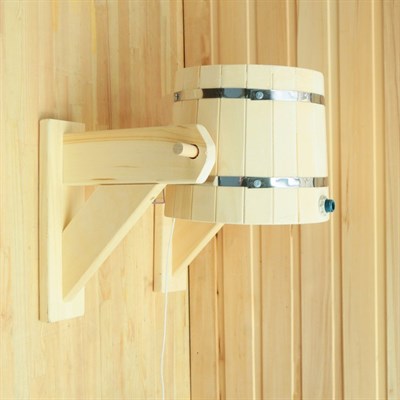 Обливное устройство из липы, 10л, нержавеющий обруч, "Добропаровъ" - фото 2065267