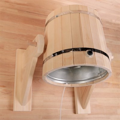 Обливное устройство из липы, 12л, оцинкованная вставка, "Добропаровъ" - фото 2065310