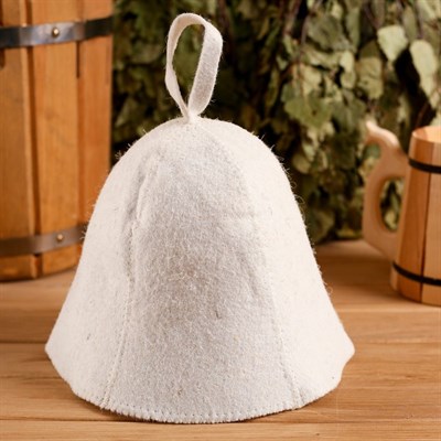 Набор для бани и сауны светлый, 3 предмета - фото 2065405