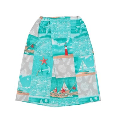 Килт для бани и сауны "Добропаровъ", 150х75 см, мужской, хлопковый, микс - фото 2065430