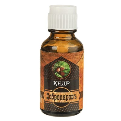 Эфирное масло "Кедр", флакон-капельница, 17 мл, "Добропаровъ" - фото 2065557