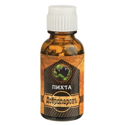 Эфирное масло "Пихта", флакон-капельница, 17 мл, "Добропаровъ" - фото 2065572