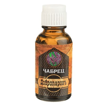 Эфирное масло "Чабрец", флакон-капельница, 17 мл, "Добропаровъ" - фото 2065578