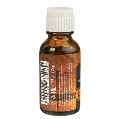 Эфирное масло "Чайное дерево", флакон-капельница, 17 мл, дезинфицирующее, "Добропаровъ" - фото 2065582