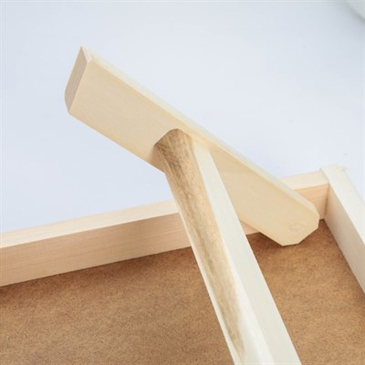 Столик для завтрака складной, 50×30см, с ручками, светлый - фото 2065592