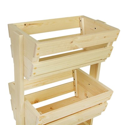 Этажерка деревянная, 54×50×100см - фото 2065633