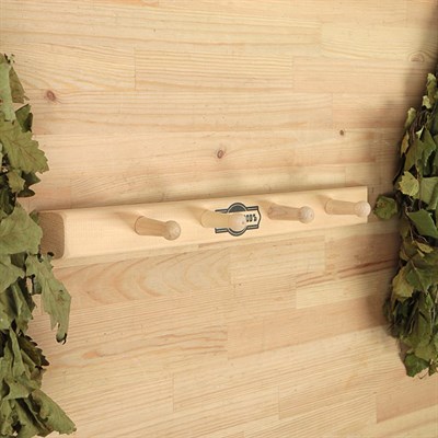 Вешалка 4 крючка, липа "Добропаровъ" - фото 2065673