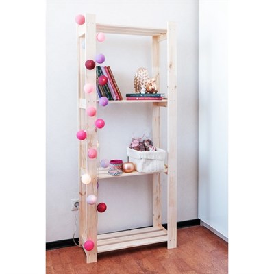 Стеллаж деревянный "Альфа", 64×28×159см - фото 2065701