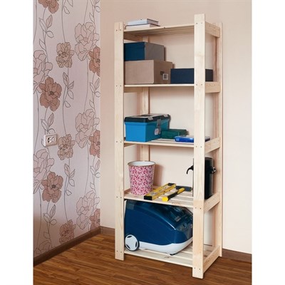 Стеллаж деревянный "Дельта", 64×37,5×159см - фото 2065736