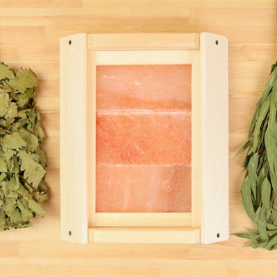 Абажур"Гималайская соль" 3 кирпичика 38х9х30см - фото 2065880