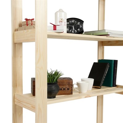 Стеллаж деревянный "Алеф-1", 84×28×159см - фото 2066233