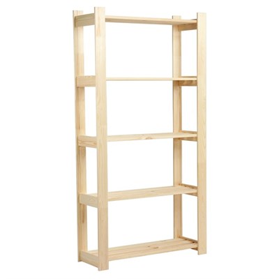 Стеллаж деревянный "Алеф-1", 84×28×159см - фото 2066234