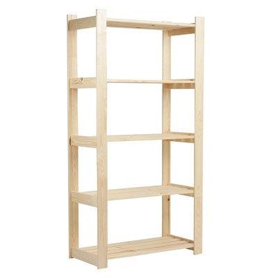 Стеллаж деревянный "Алеф-2", 84×37,5×159см, 5 полок - фото 2066240