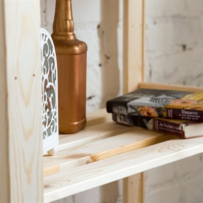 Стеллаж деревянный "Рондо-4", 84×37,5×180см, усиленный, регулируемый, 6 полок - фото 2066289 Стеллаж деревянный "Рондо-4", 84×37,5×180см, усиленный, регулируемый, 6 полок - фото 2066289