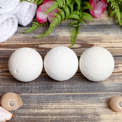 Набор "Добропаровъ" из 3 бурлящих шариков (ваниль, мята, сосна), с наполнителем, в коробке - фото 2066341