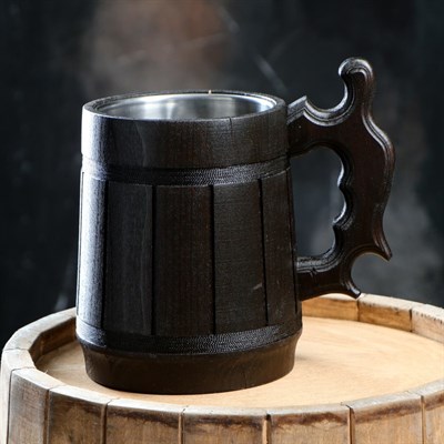 Кружка пивная с колбой "Келлербир", большой, 0,5 л, 1 сорт - фото 2066447