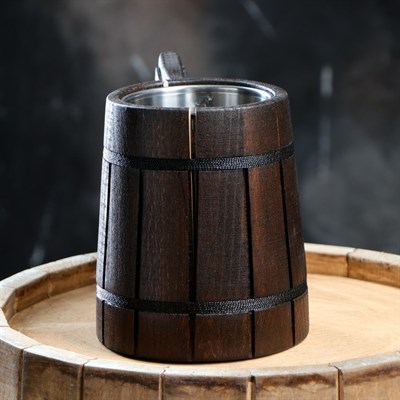 Кружка пивная с колбой "Эль" 0,3 л, 1 сорт - фото 2066450