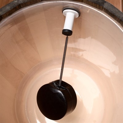 Обливное устройство из липы, 18л, пластиковая вставка, темное, "Добропаровъ" - фото 2066681