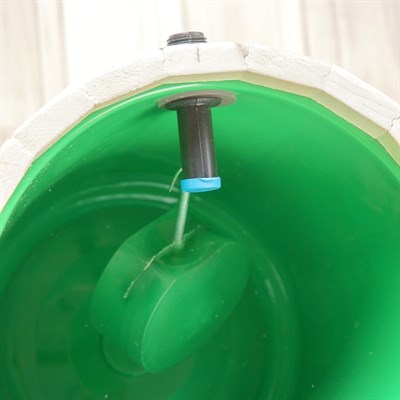 Обливное устройство из липы, 9л, пластиковая вставка, "Добропаровъ" - фото 2066693