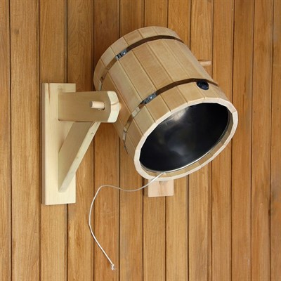 Обливное устройство из липы, 15л, оцинкованная вставка, "Добропаровъ" - фото 2066701