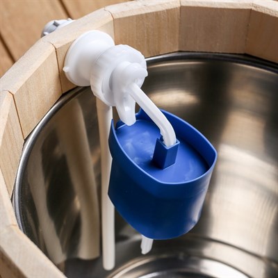 Обливное устройство из липы, "Русская забава", 10л, нержавеющая вставка - фото 2066714