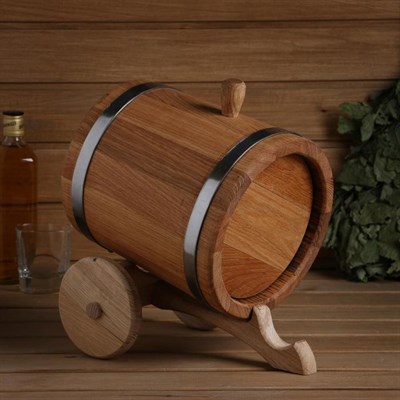 Декоративная подставка под бочку, "Лафет пушки" - фото 2066823