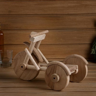 Декоративная подставка под бочку, "Велосипед", средний - фото 2066827