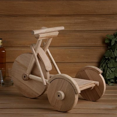 Декоративная подставка под бочку, "Велосипед", большой - фото 2066829