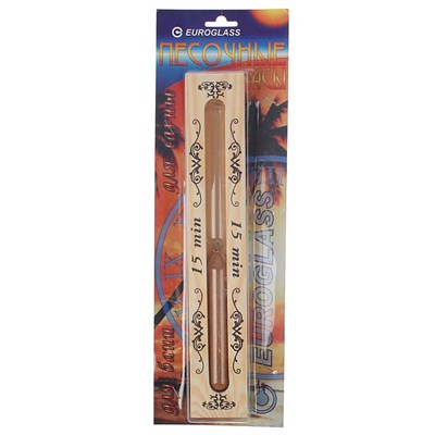 Часы песочные сувенирные для саун и бань на 15 минут, упаковка блистер  микс - фото 2071278