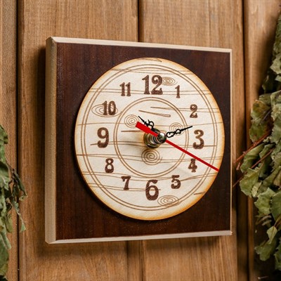 Часики "Квадрат" малые, 13,5×13,5 см - фото 2071285