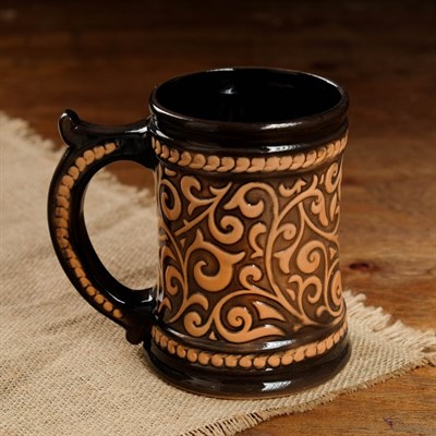 Пивная кружка «На здоровье» 0,5л/13,5см - фото 2071373