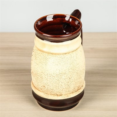 Бокал "Пивко", надпись, под шамот, 0,7 л, микс - фото 2071444 Бокал "Пивко", надпись, под шамот, 0,7 л, микс - фото 2071444