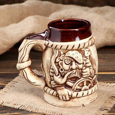 Бокал "Море" 0,7 л, микс - фото 2071469