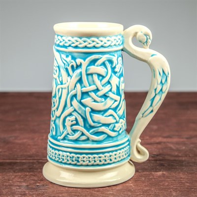 Кружка пивная "Кельтский узор", микс - фото 2071503