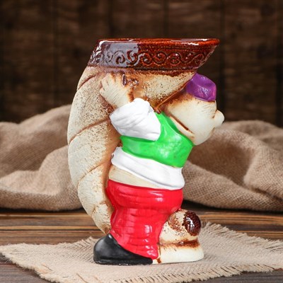 Бокал "Рог", 0,45 л, микс - фото 2071536