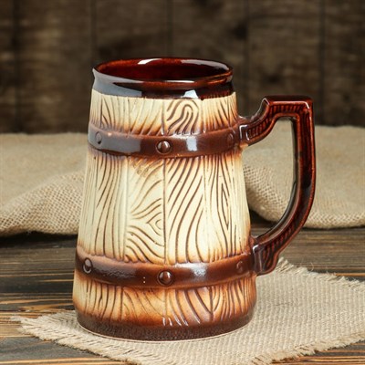 Кружка для пива "Рак" 1 л - фото 2071630